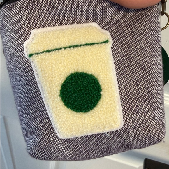 Starbucks gray heathered mini Crossbody Bag new with tag from Taiwan - Picture 5 of 9